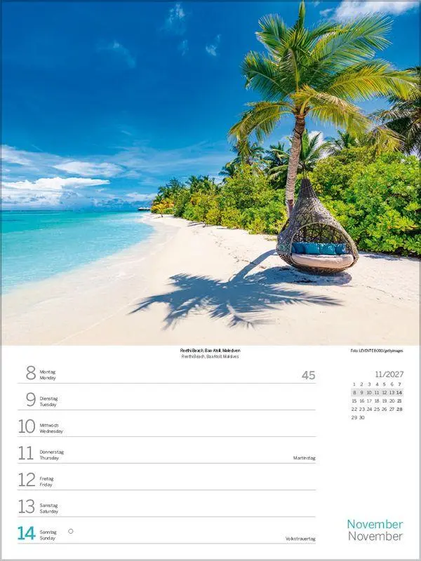 Bild: 9783819303203 | Augenblicke der Stille 2027 | Korsch Verlag | Kalender | 54 S. | 2027