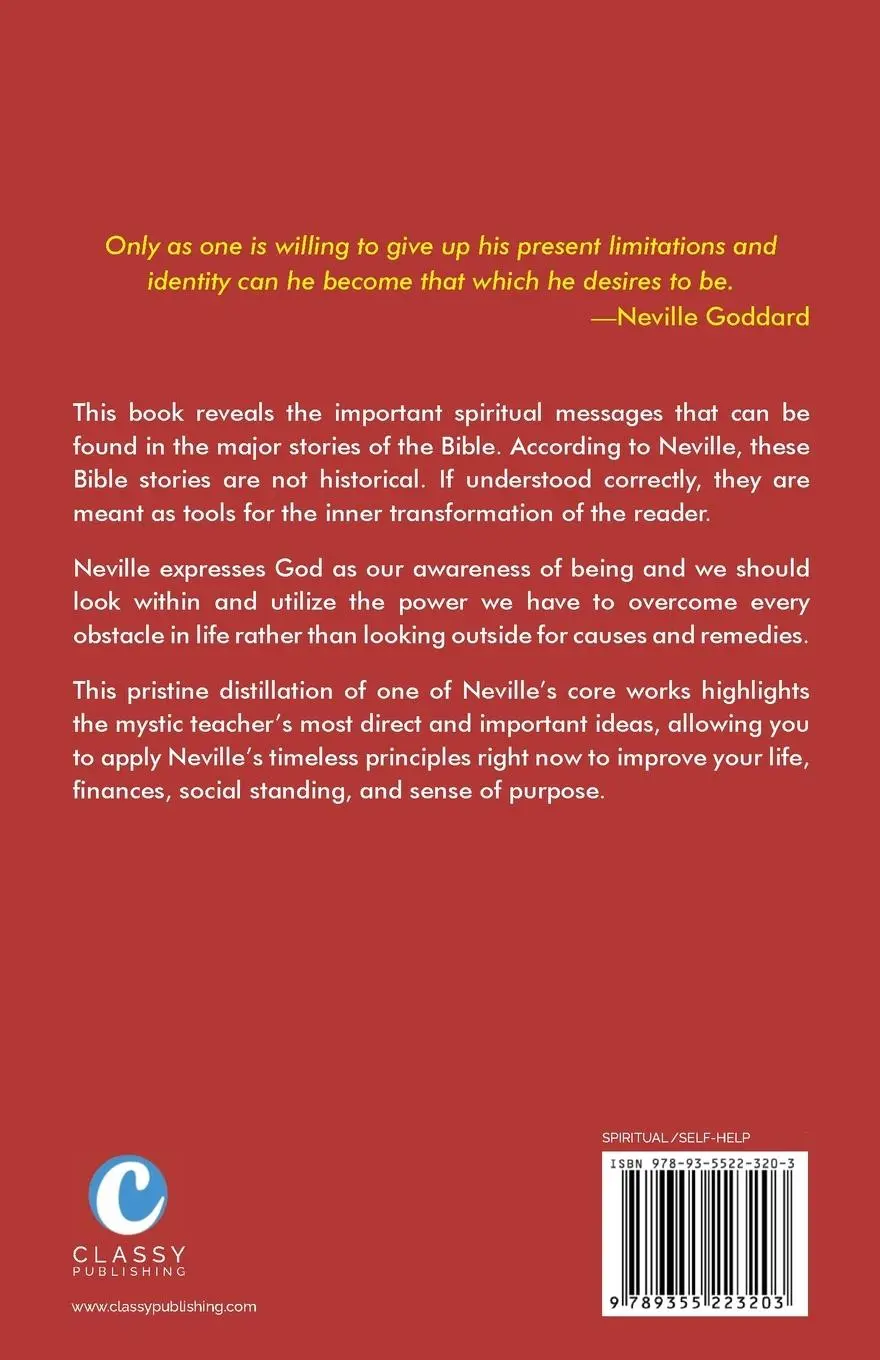 Rückseite: 9789355223203 | Your Faith Is Your Fortune | Neville Goddard | Taschenbuch | Englisch