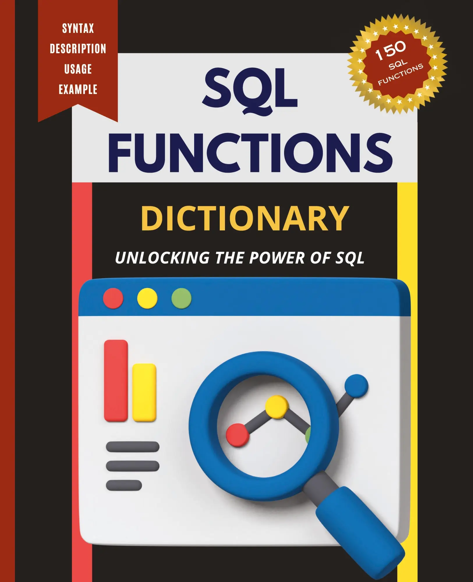 Cover: 9798868923203 | SQL Functions Dictionary | Unlocking the Power of SQL | Kiet Huynh