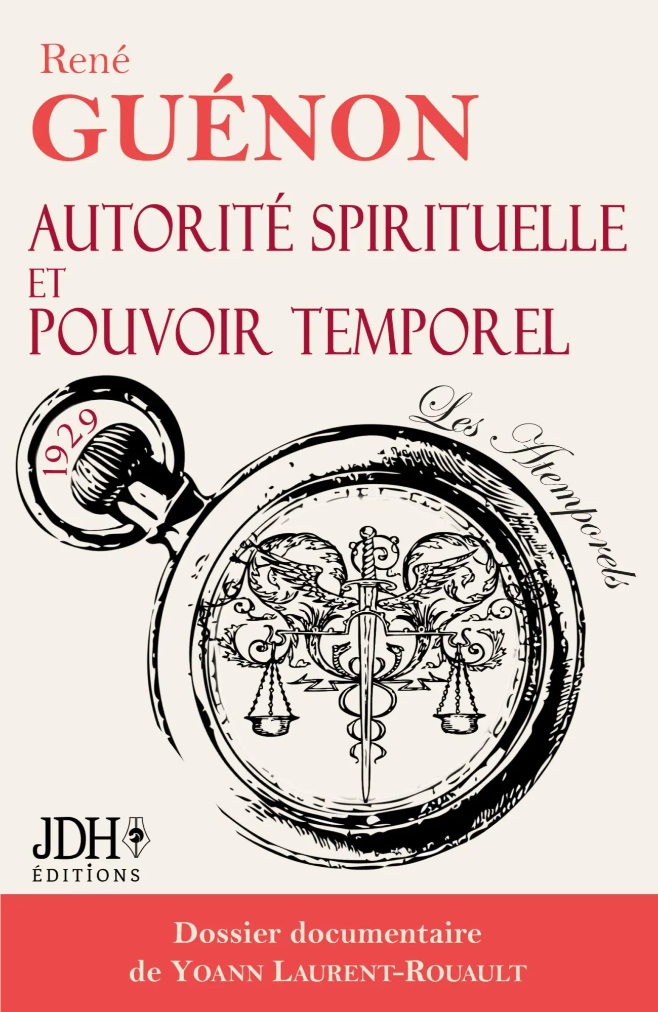 Cover: 9782381273303 | Autorité spirituelle et pouvoir temporel | René Guénon | Taschenbuch
