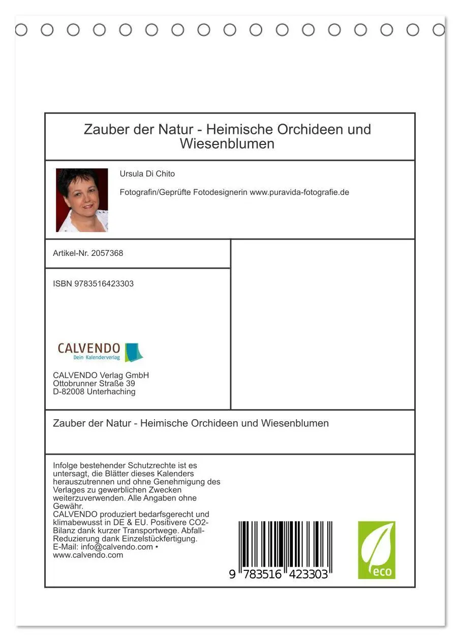 Bild: 9783516423303 | Zauber der Natur - Heimische Orchideen und Wiesenblumen...