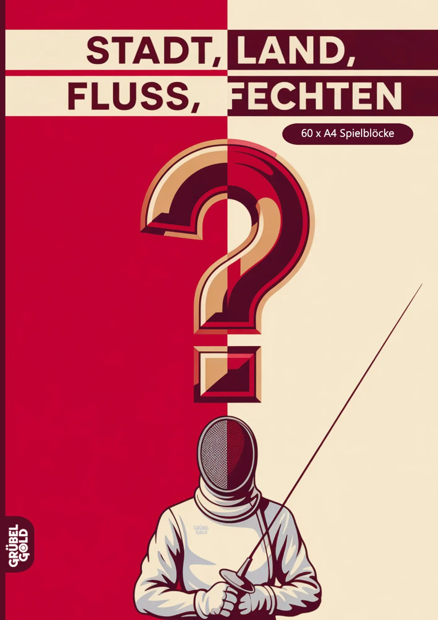 Cover: 9783693193303 | Stadt, Land, Fluss, Fechten | Grübelgold Rätselhefte | Taschenbuch