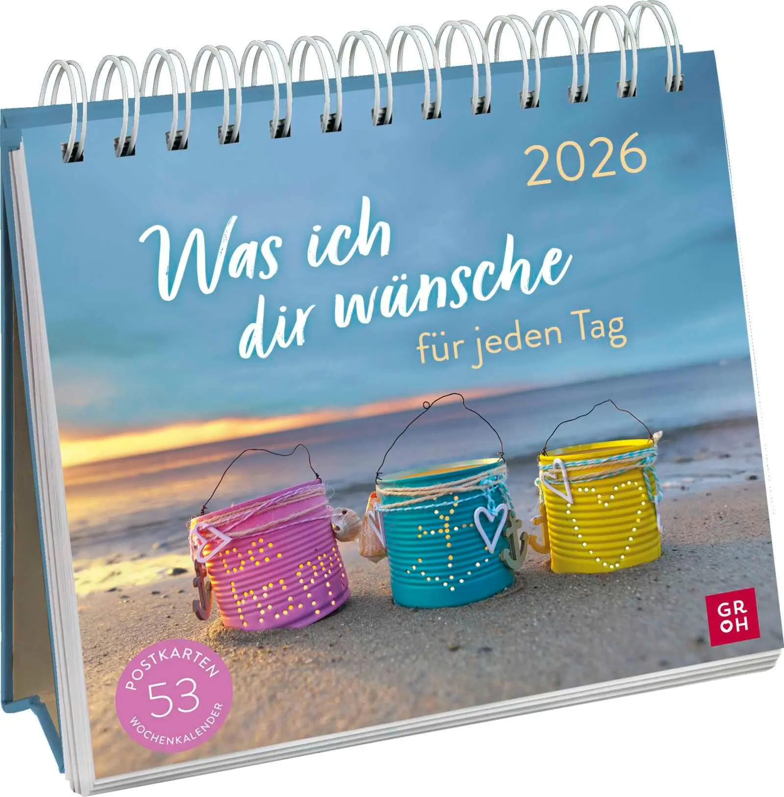 Cover: 4036442013403 | Postkartenkalender 2026: Was ich dir wünsche für jeden Tag | Verlag