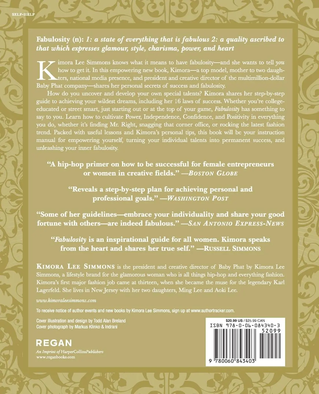 Rückseite: 9780060843403 | Fabulosity | Kimora Lee Simmons | Taschenbuch | Englisch | 2021