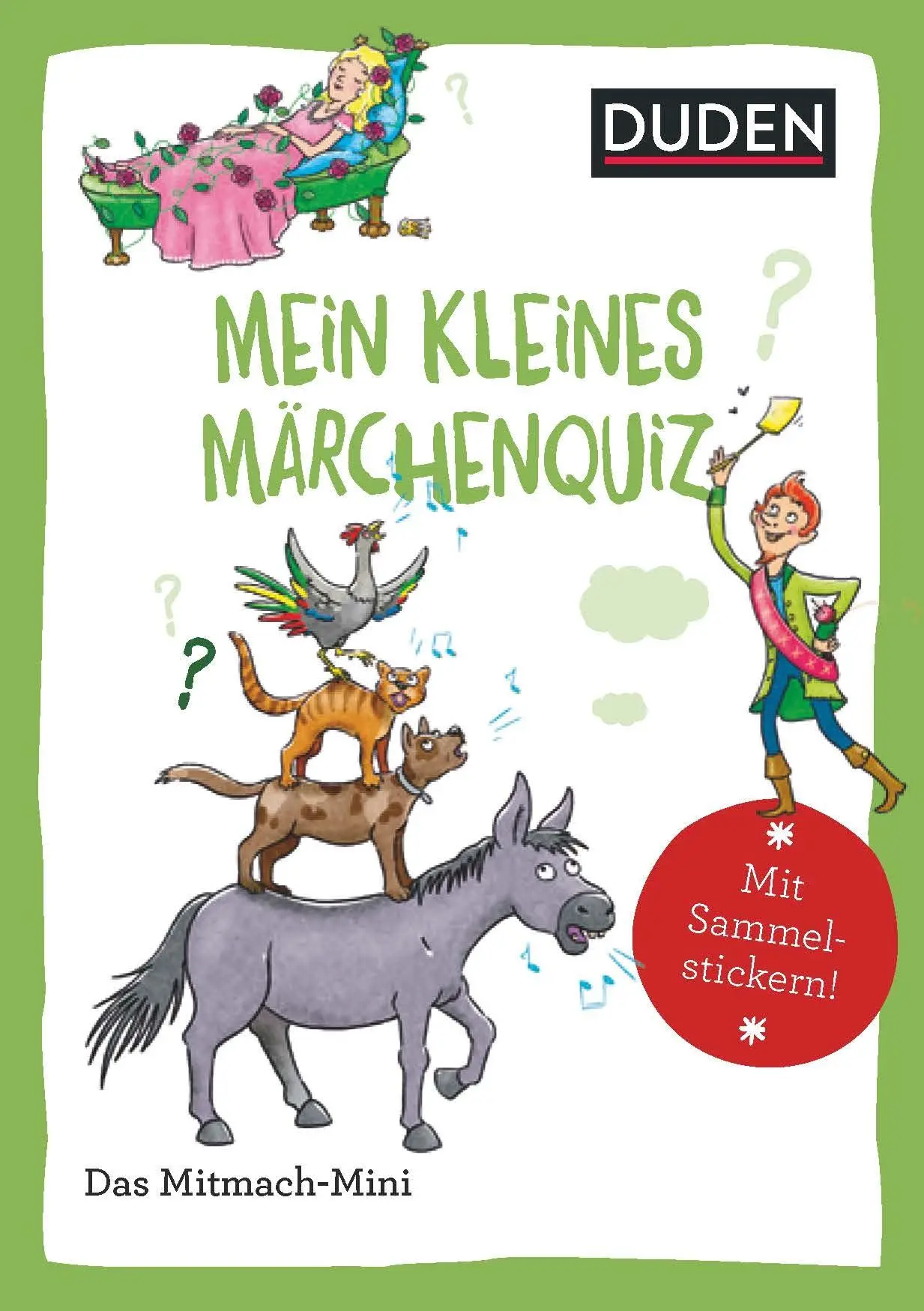 Cover: 9783411853403 | Duden Minis (Band 41) - Mein kleines Märchenquiz / VE3 | Weller-Essers