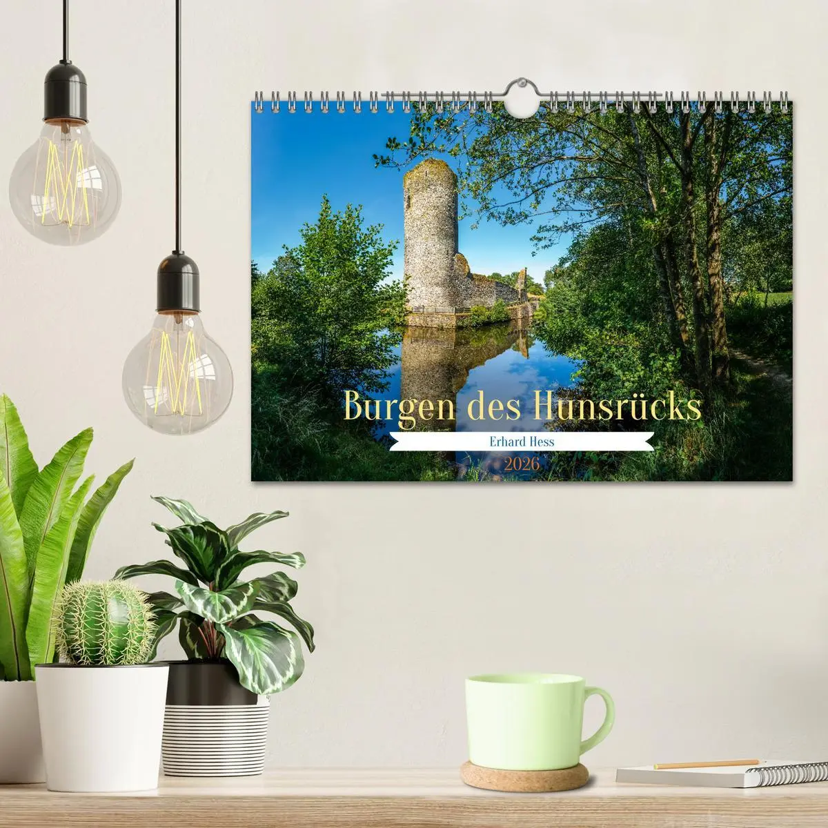 Bild: 9783457323403 | Burgen des Hunsrücks (Wandkalender 2026 DIN A4 quer), CALVENDO...