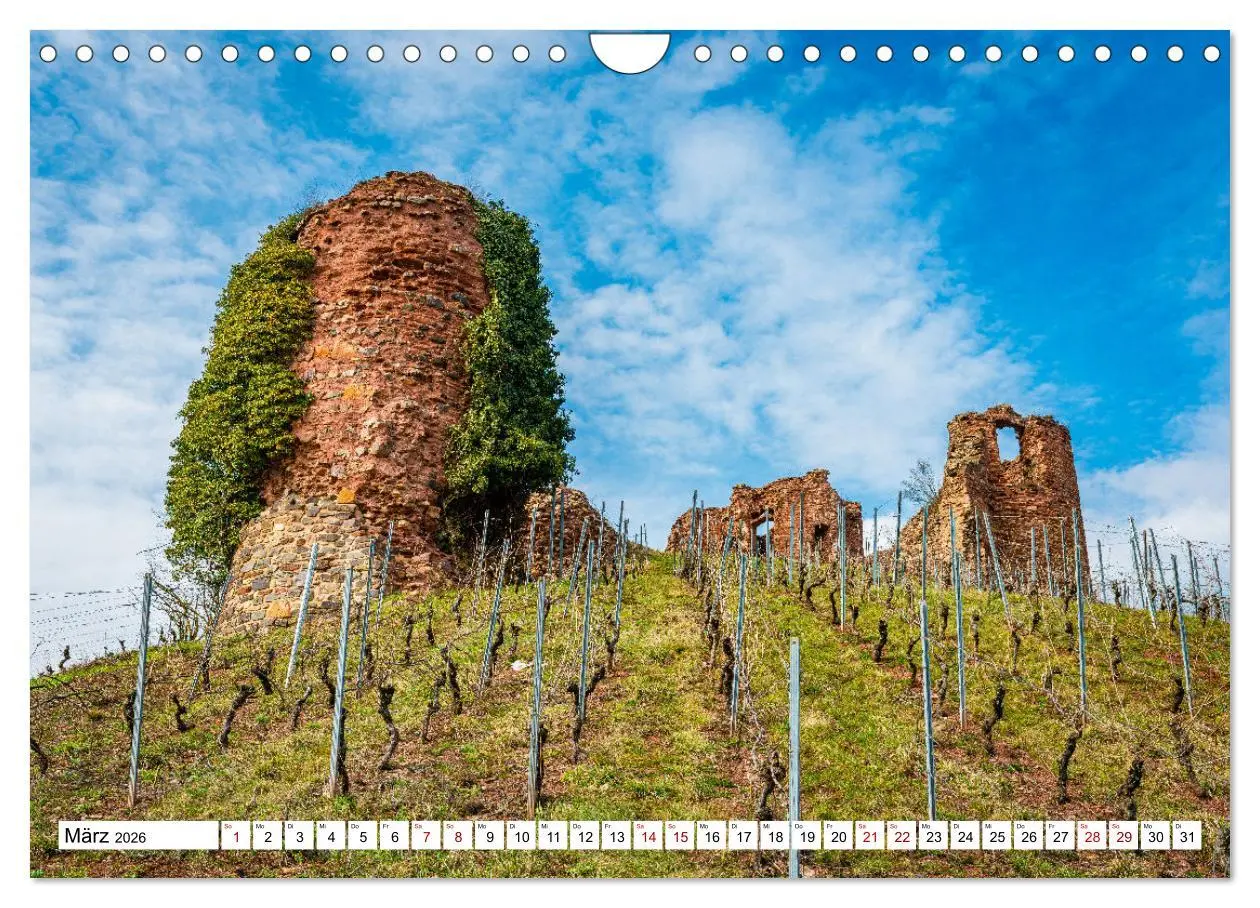 Bild: 9783457323403 | Burgen des Hunsrücks (Wandkalender 2026 DIN A4 quer), CALVENDO...