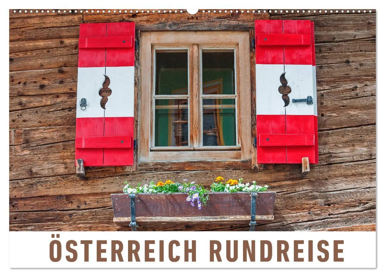 Cover: 9783457873403 | Österreich Rundreise (Wandkalender 2026 DIN A2 quer), CALVENDO...