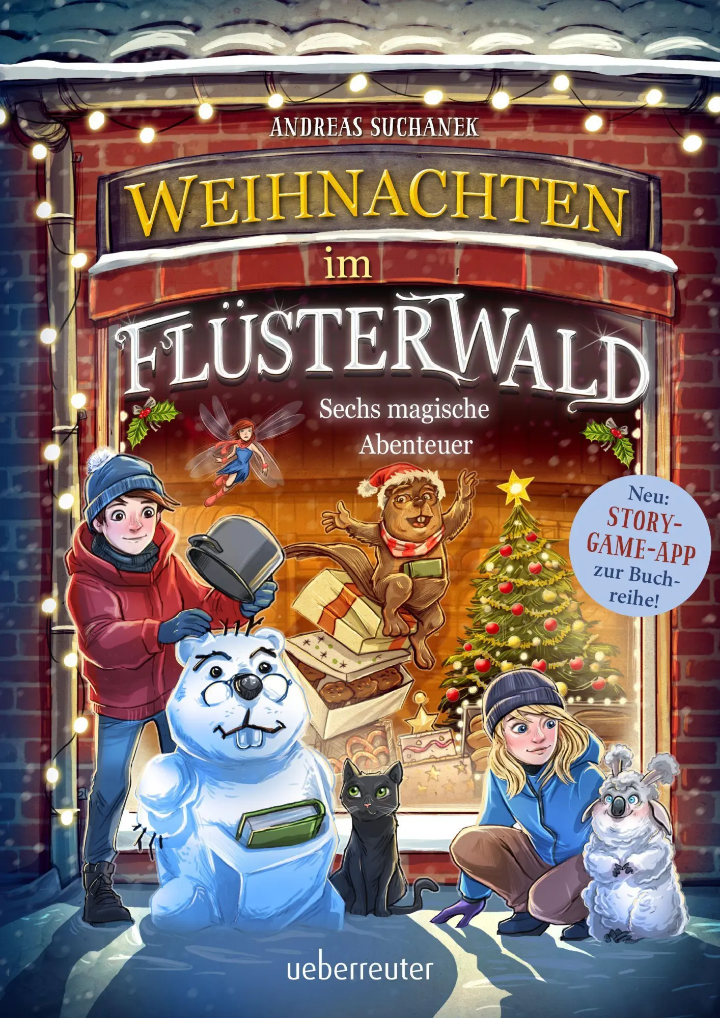 Cover: 9783764153403 | Weihnachten im Flüsterwald - Sechs magische Abenteuer | Suchanek