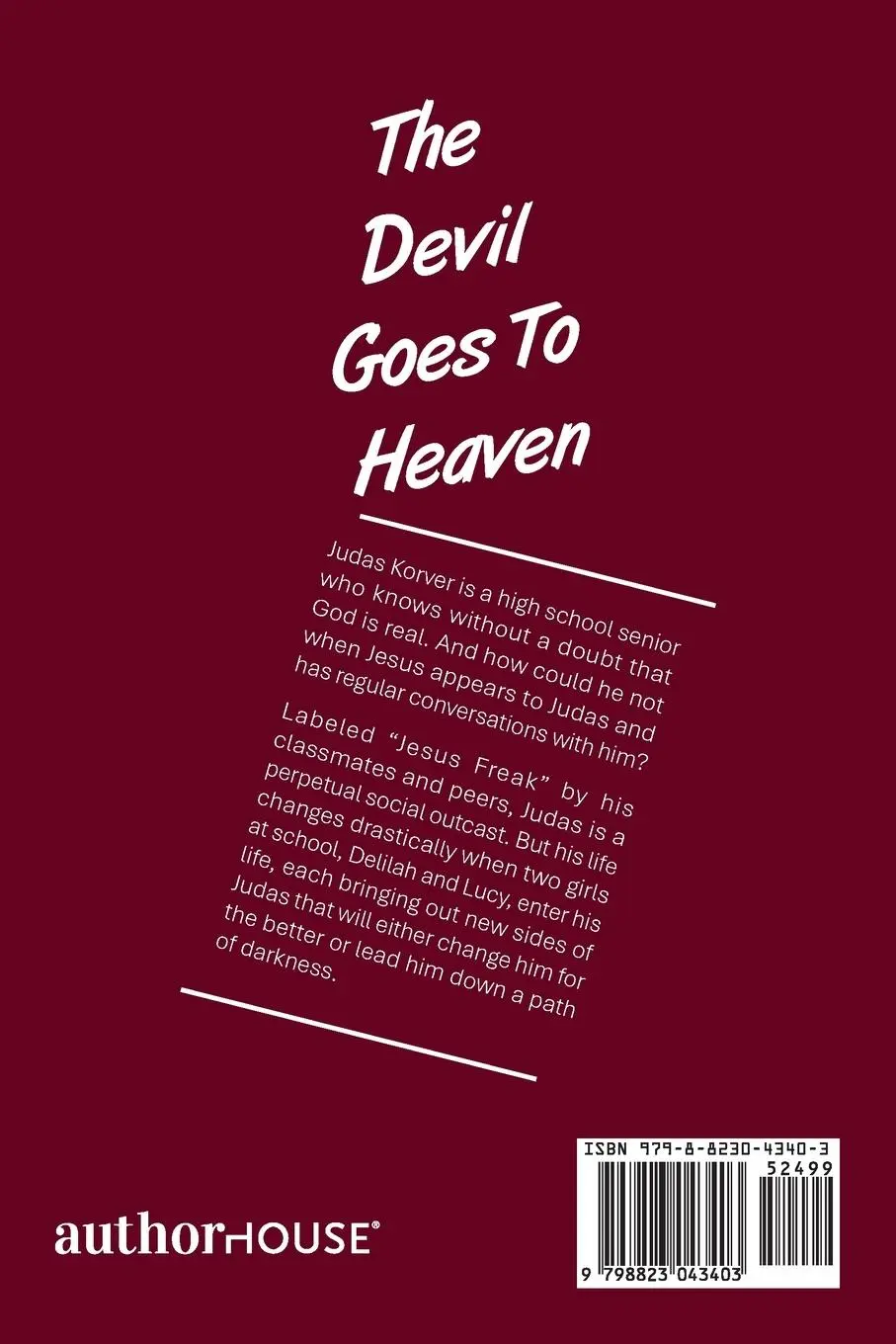 Rückseite: 9798823043403 | The Devil Goes To Heaven | Thaiger Pierce | Taschenbuch | Englisch