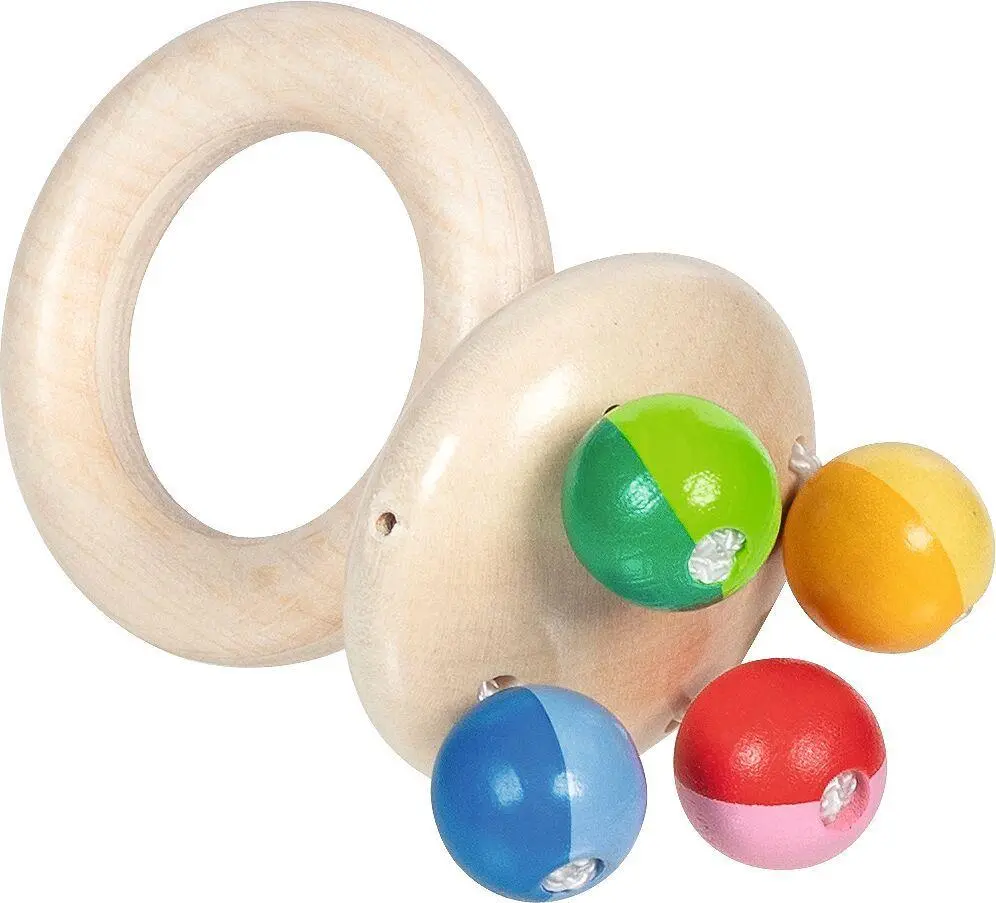 Cover: 4013594653503 | Greifling Rassel Regenbogen | L= 9 cm, Holz, per Stück | 65350 | 2025