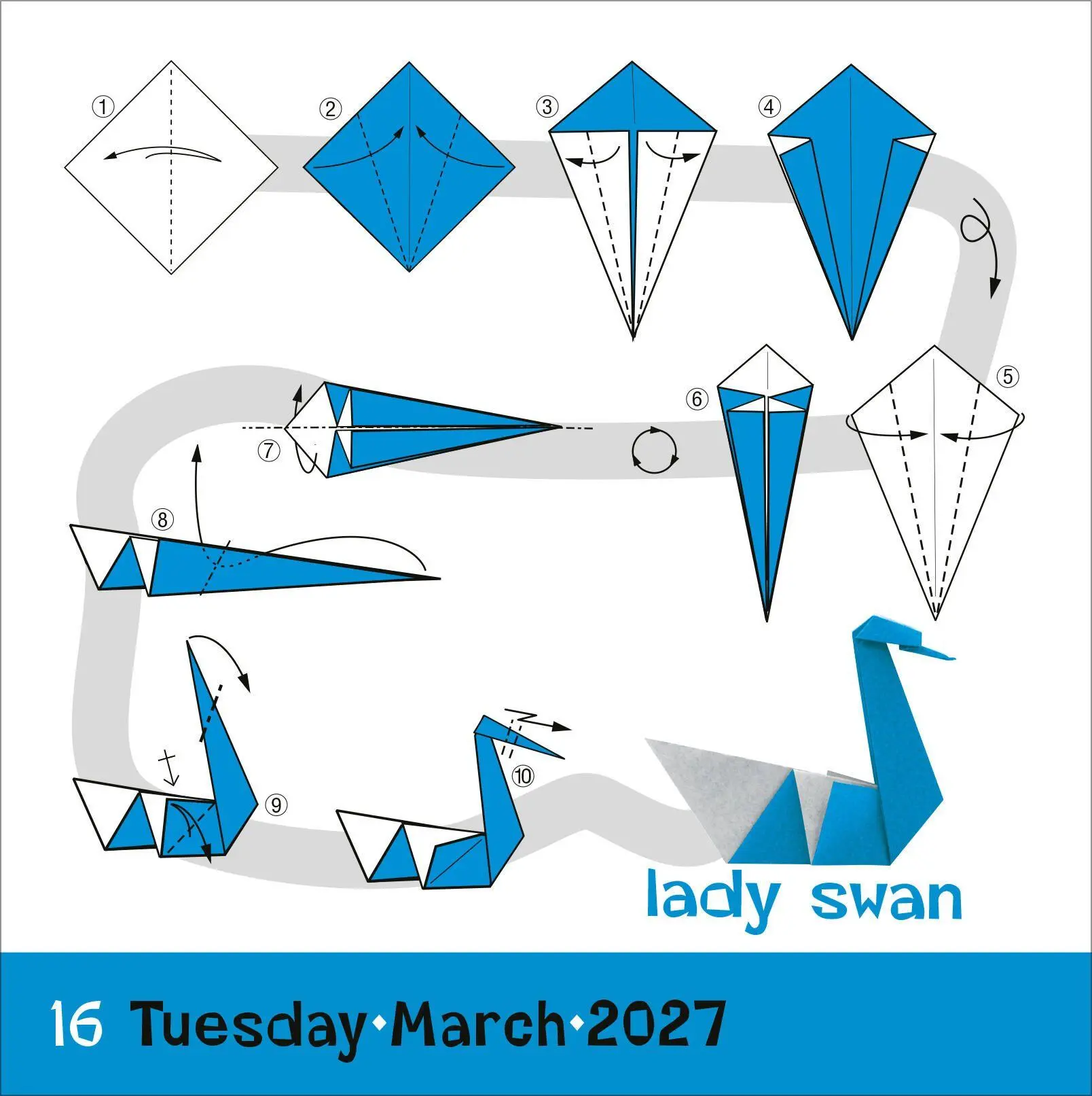 Bild: 9781523533503 | Origami Page-A-Day® Calendar 2027 | More Than 250 Projects to Fold!