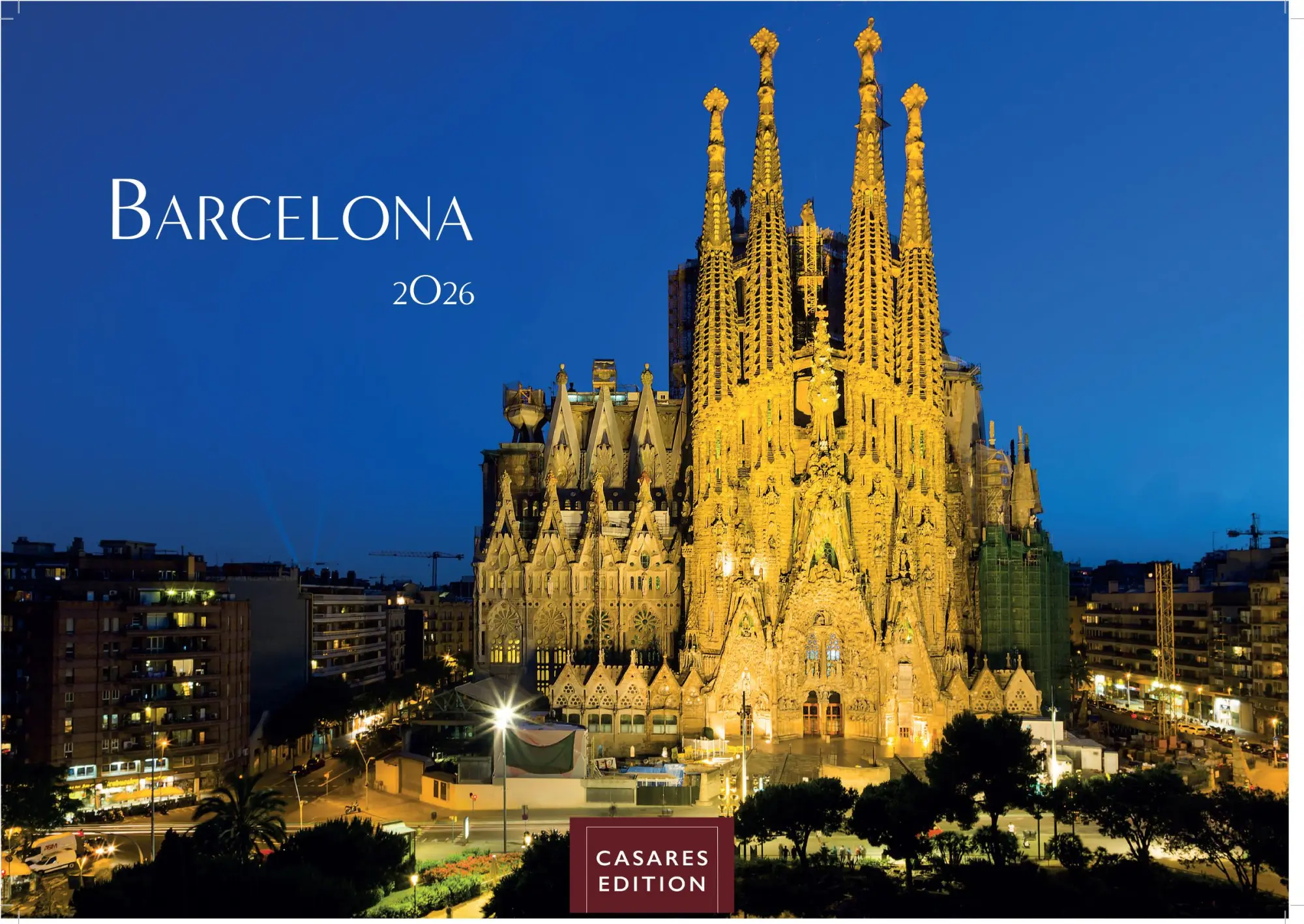 Cover: 9781835243503 | Barcelona 2026 L 35x50cm | H. W. Schawe | Kalender | 14 S. | Deutsch