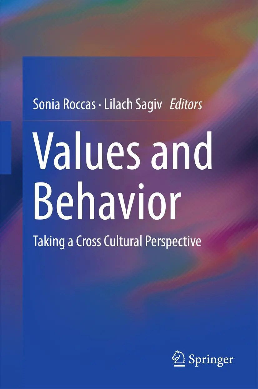 Cover: 9783319563503 | Values and Behavior | Taking a Cross Cultural Perspective | Buch | x