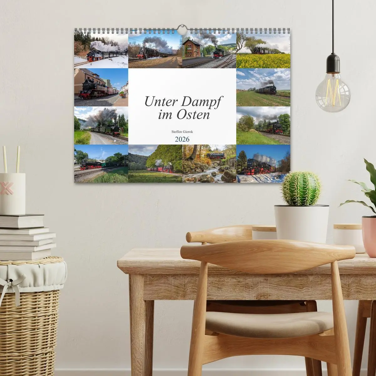 Bild: 9783457623503 | Unter Dampf im Osten (Wandkalender 2026 DIN A3 quer), CALVENDO...