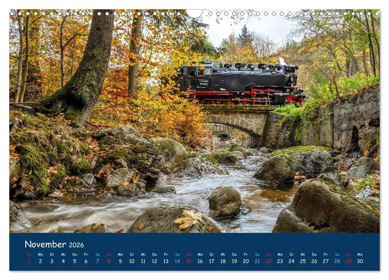 Bild: 9783457623503 | Unter Dampf im Osten (Wandkalender 2026 DIN A3 quer), CALVENDO...