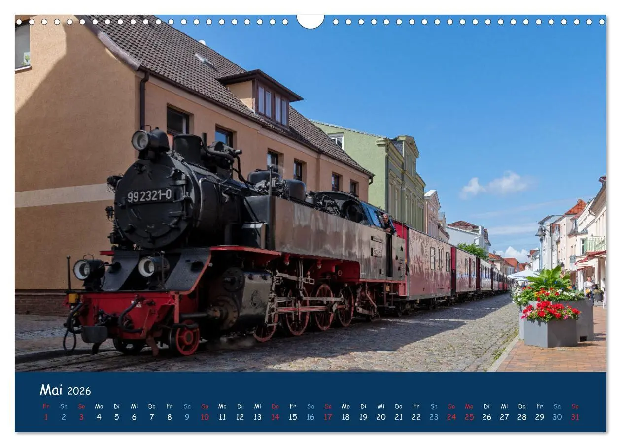 Bild: 9783457623503 | Unter Dampf im Osten (Wandkalender 2026 DIN A3 quer), CALVENDO...