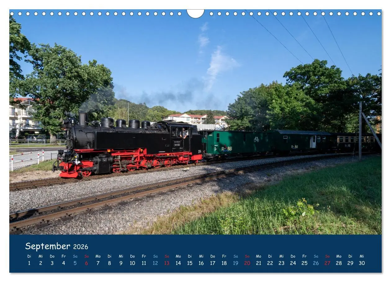 Bild: 9783457623503 | Unter Dampf im Osten (Wandkalender 2026 DIN A3 quer), CALVENDO...