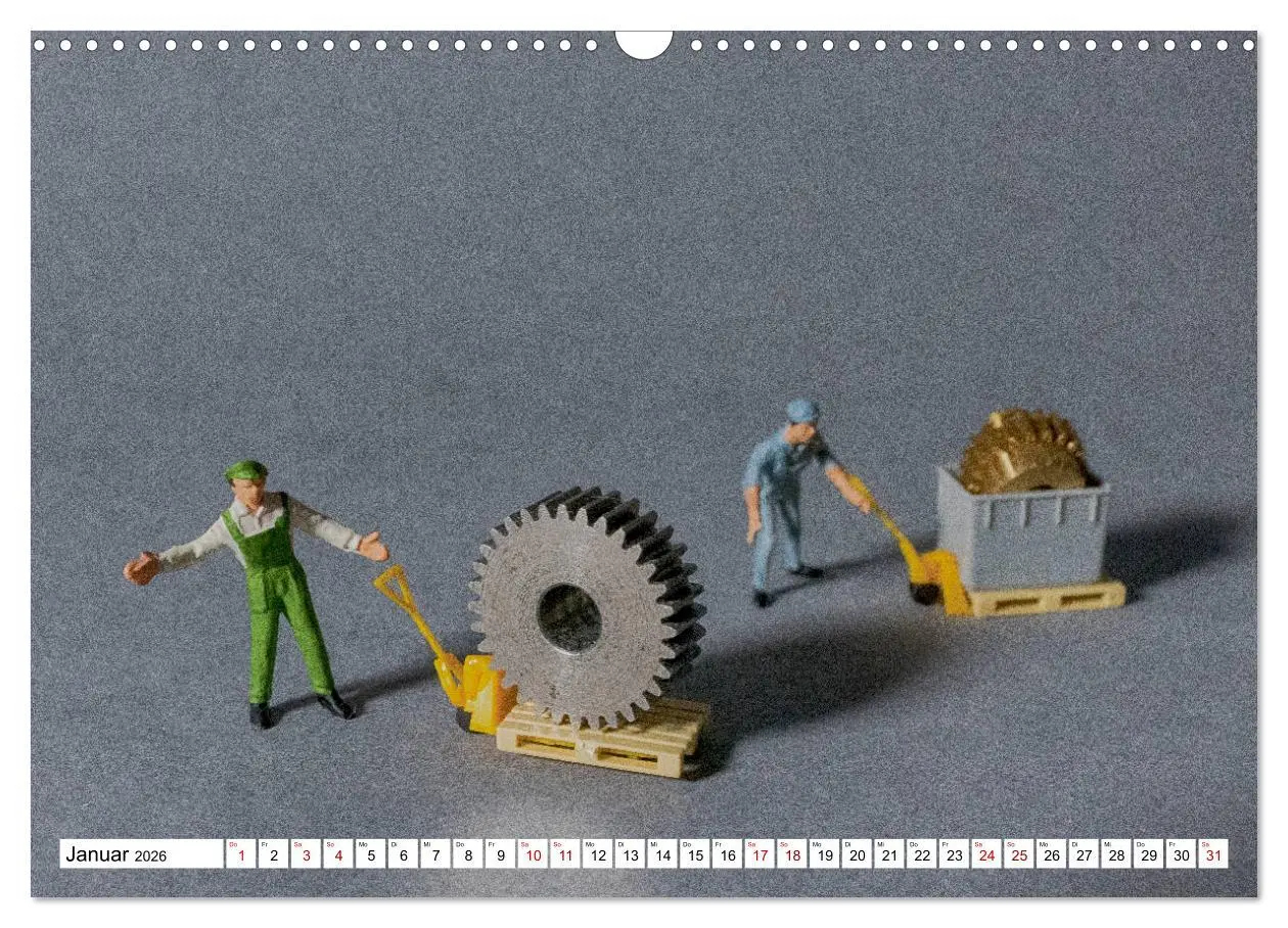 Bild: 9783457863503 | Miniaturwelten - Kleine Leute aus der Nachbarschaft (Wandkalender...