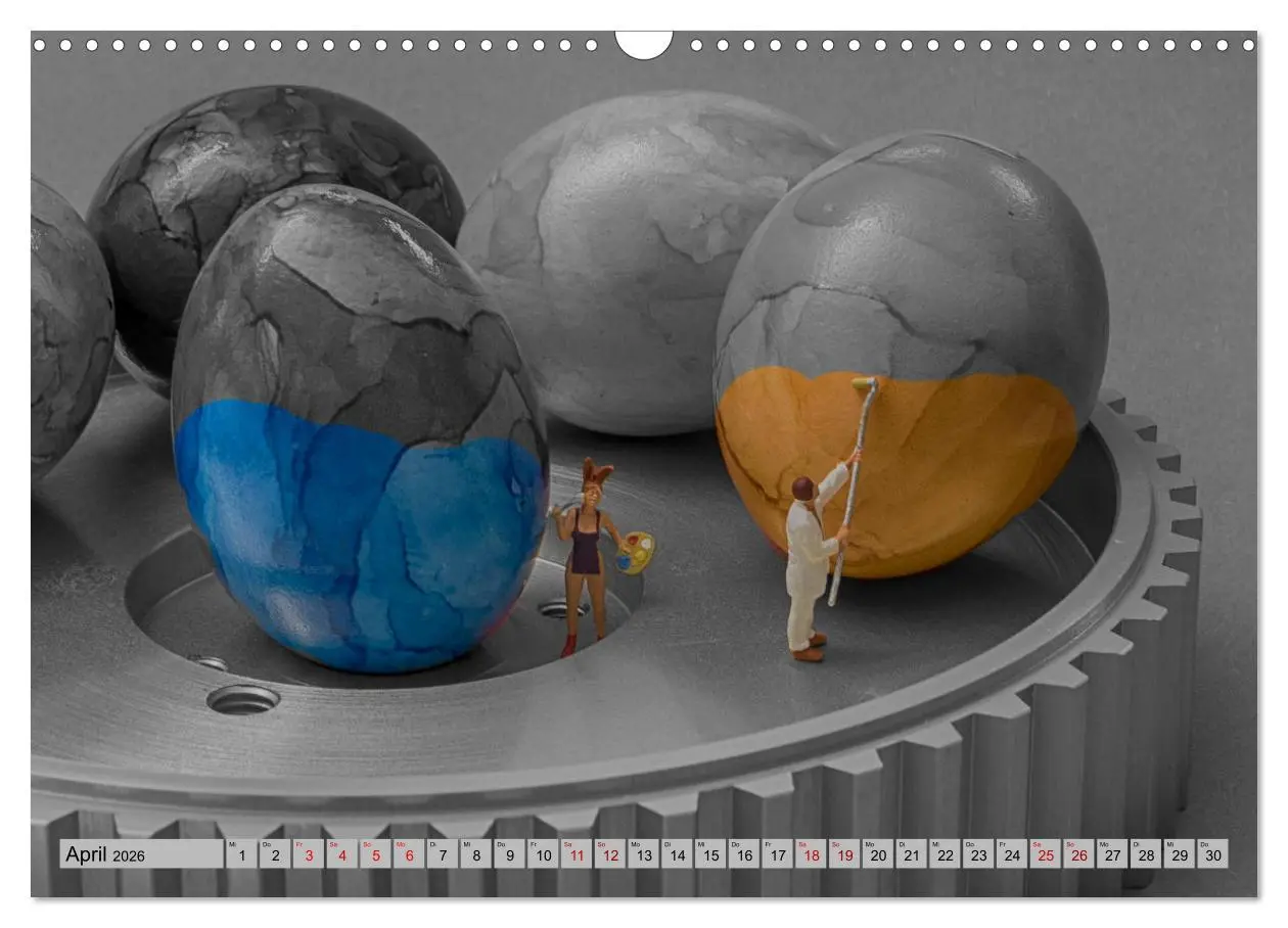 Bild: 9783457863503 | Miniaturwelten - Kleine Leute aus der Nachbarschaft (Wandkalender...