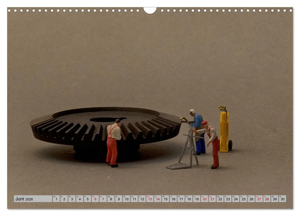 Bild: 9783457863503 | Miniaturwelten - Kleine Leute aus der Nachbarschaft (Wandkalender...
