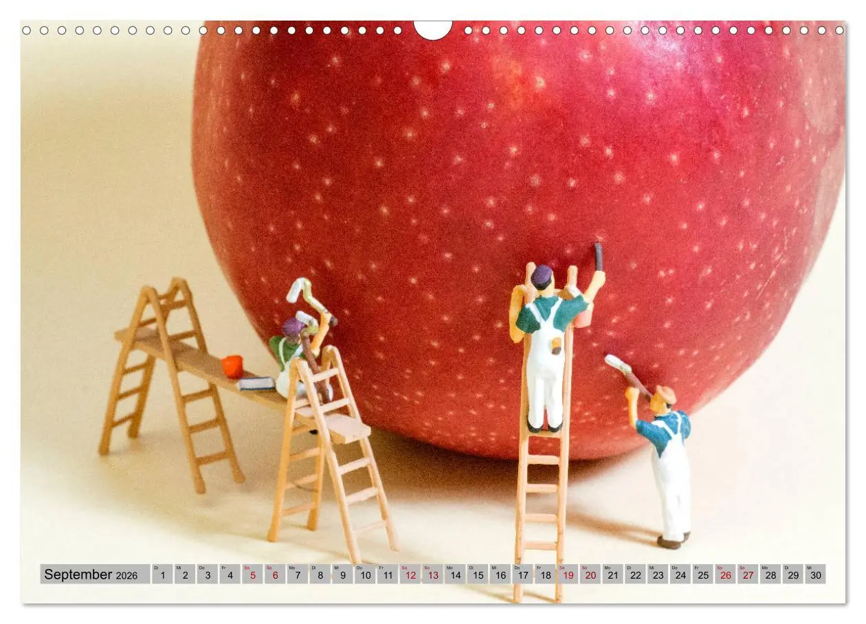 Bild: 9783457863503 | Miniaturwelten - Kleine Leute aus der Nachbarschaft (Wandkalender...