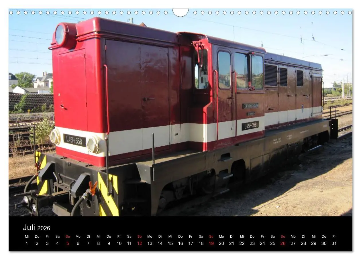 Bild: 9783516023503 | Sächsische Dampfeisenbahnen 2026 (Wandkalender 2026 DIN A3 quer),...