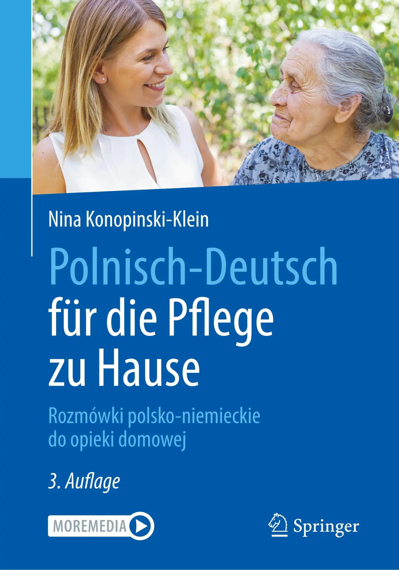 Cover: 9783662623503 | Polnisch-Deutsch für die Pflege zu Hause | Nina Konopinski-Klein | XV