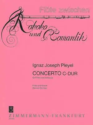 Cover: 9790010253503 | Concerto C-Dur | Ignace Pleyel | Klavierauszug | EAN 9790010253503