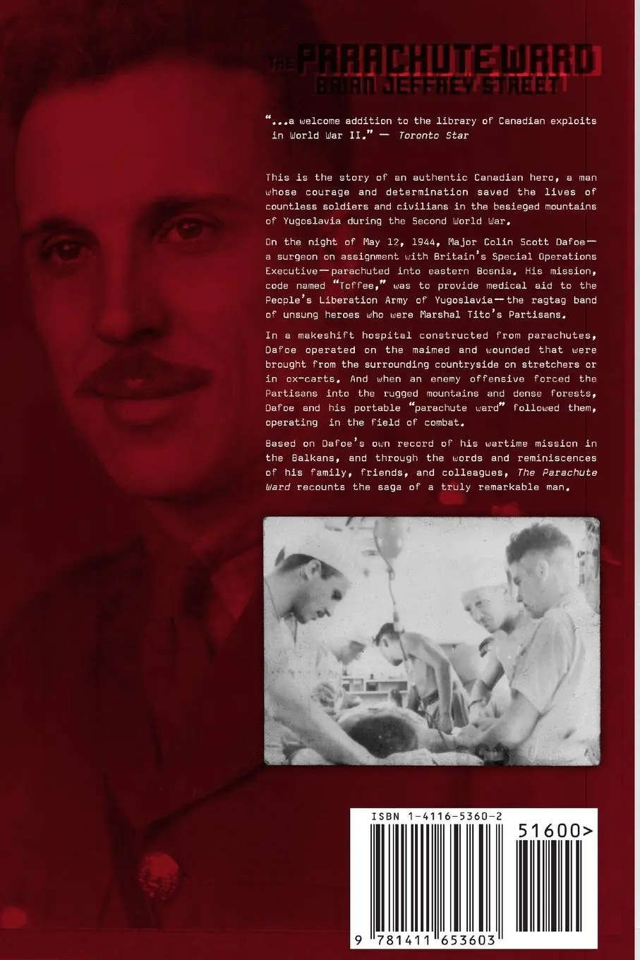 Rückseite: 9781411653603 | The Parachute Ward | Brian Jeffrey Street | Taschenbuch | Englisch