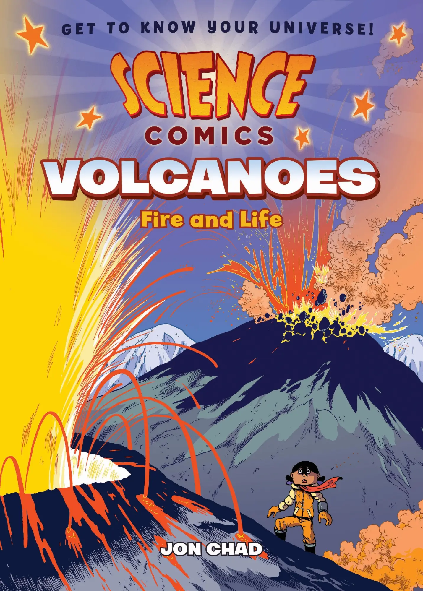 Cover: 9781626723603 | Science Comics: Volcanoes | Fire and Life | Jon Chad | Taschenbuch
