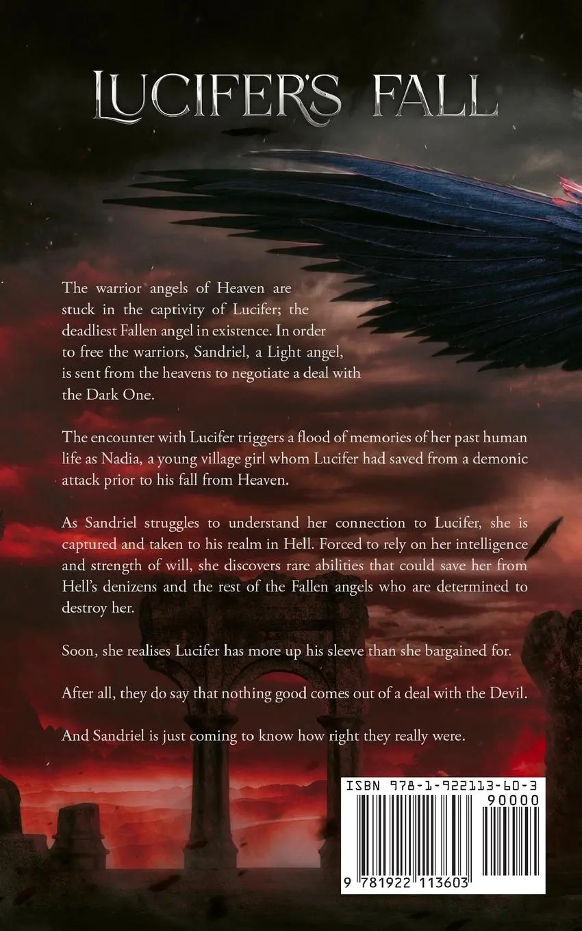 Rückseite: 9781922113603 | Lucifer's Fall | Verusha Robbins | Taschenbuch | Englisch | 2023