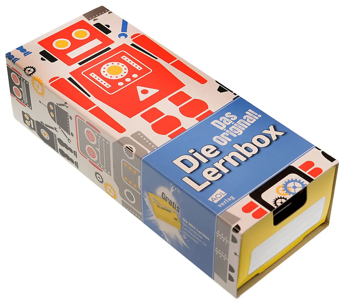 Cover: 9783403153603 | Die Lernbox (DIN A8) - Design: Roboter | 1 S. | 2014 | Scolix
