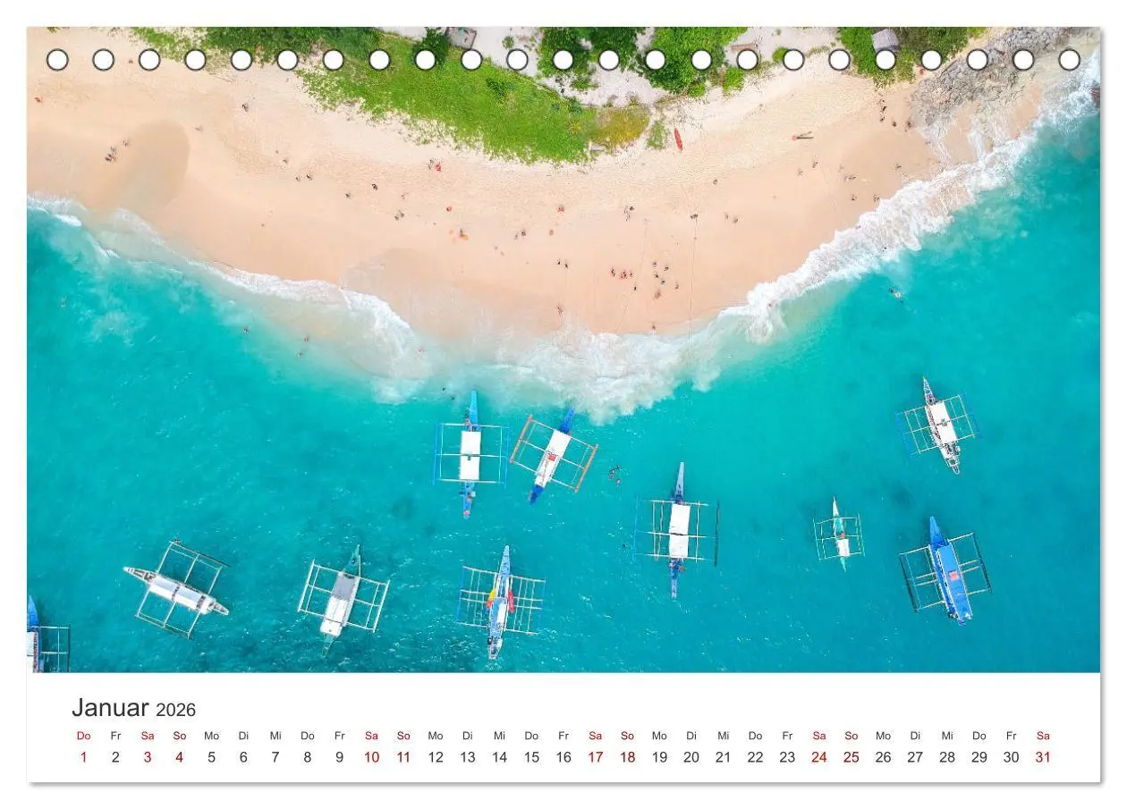 Bild: 9783457613603 | Philippinen - Eine Reise ins Paradies. (Tischkalender 2026 DIN A5...