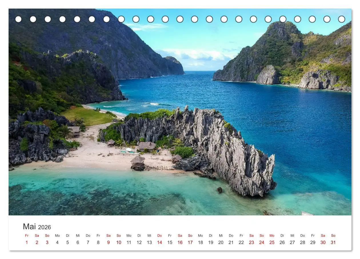 Bild: 9783457613603 | Philippinen - Eine Reise ins Paradies. (Tischkalender 2026 DIN A5...