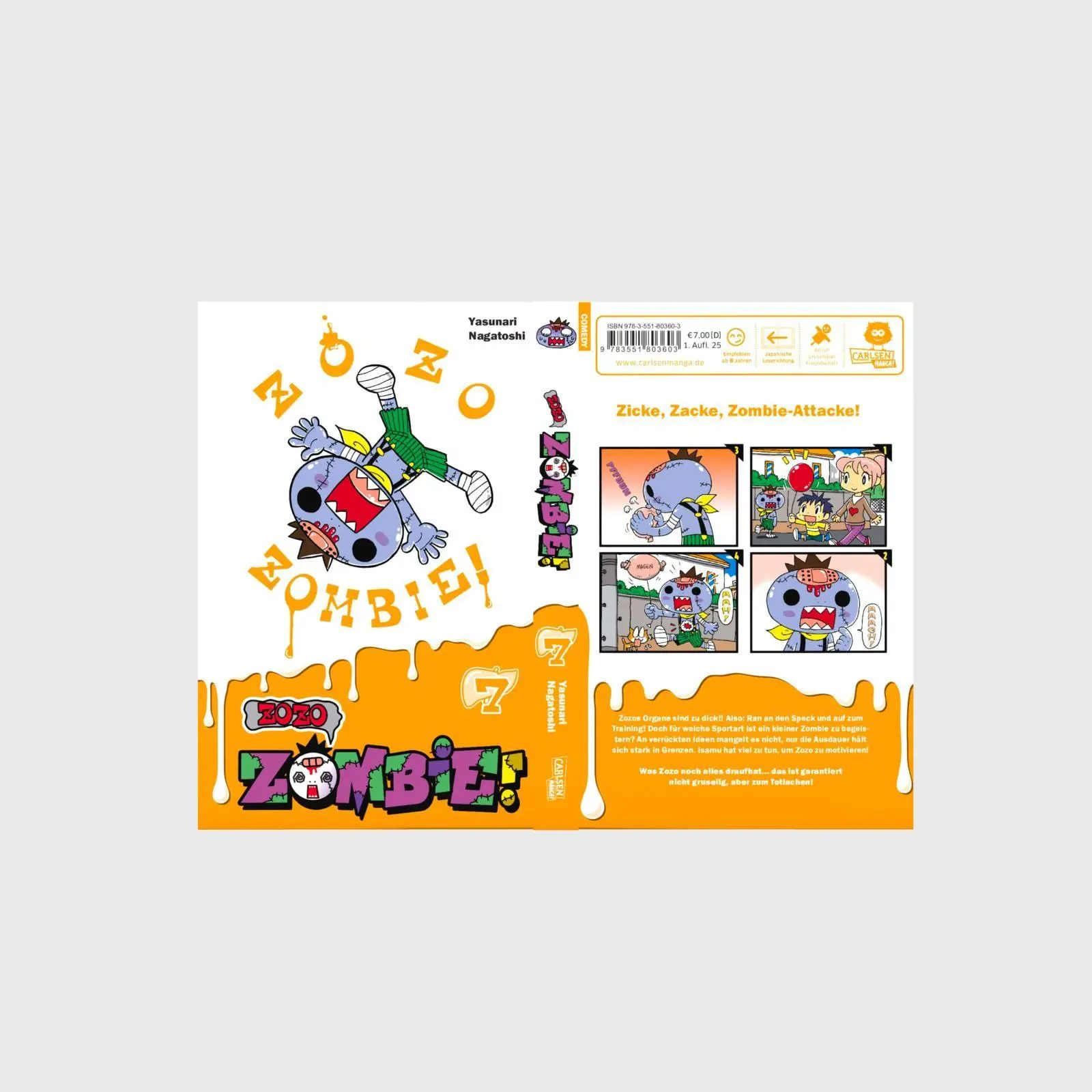 Bild: 9783551803603 | Zozo Zombie 7 | Yasunari Nagatoshi | Taschenbuch | Zozo Zombie | 2025