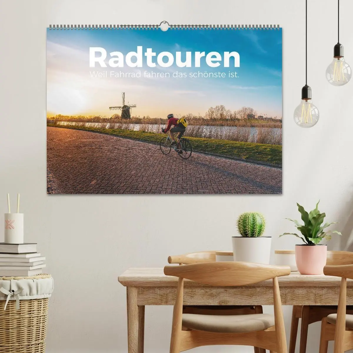 Bild: 9783569343603 | Radtouren - Weil Fahrrad fahren das schönste ist. (Wandkalender...