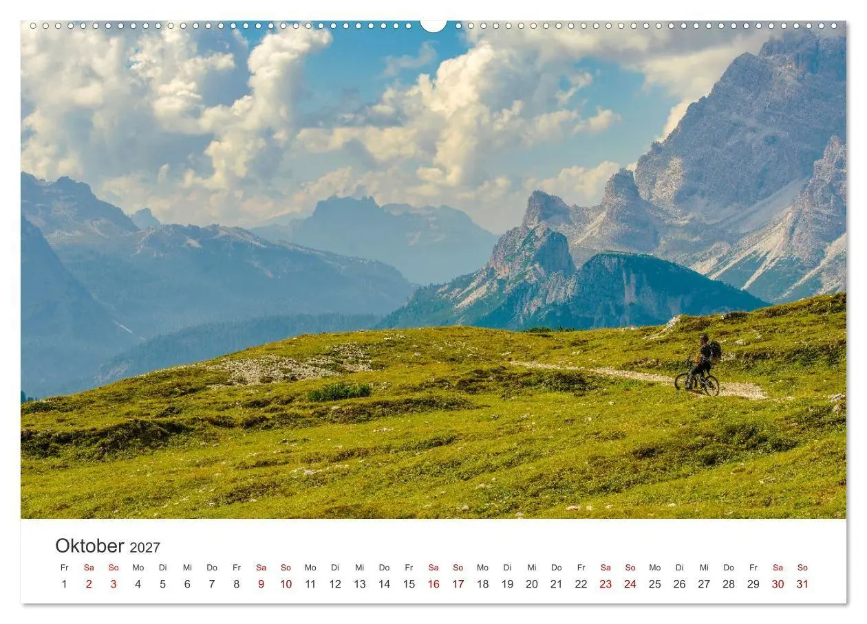 Bild: 9783569343603 | Radtouren - Weil Fahrrad fahren das schönste ist. (Wandkalender...
