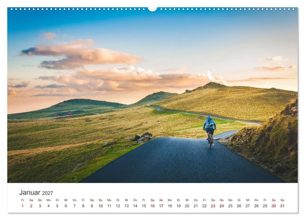 Bild: 9783569343603 | Radtouren - Weil Fahrrad fahren das schönste ist. (Wandkalender...