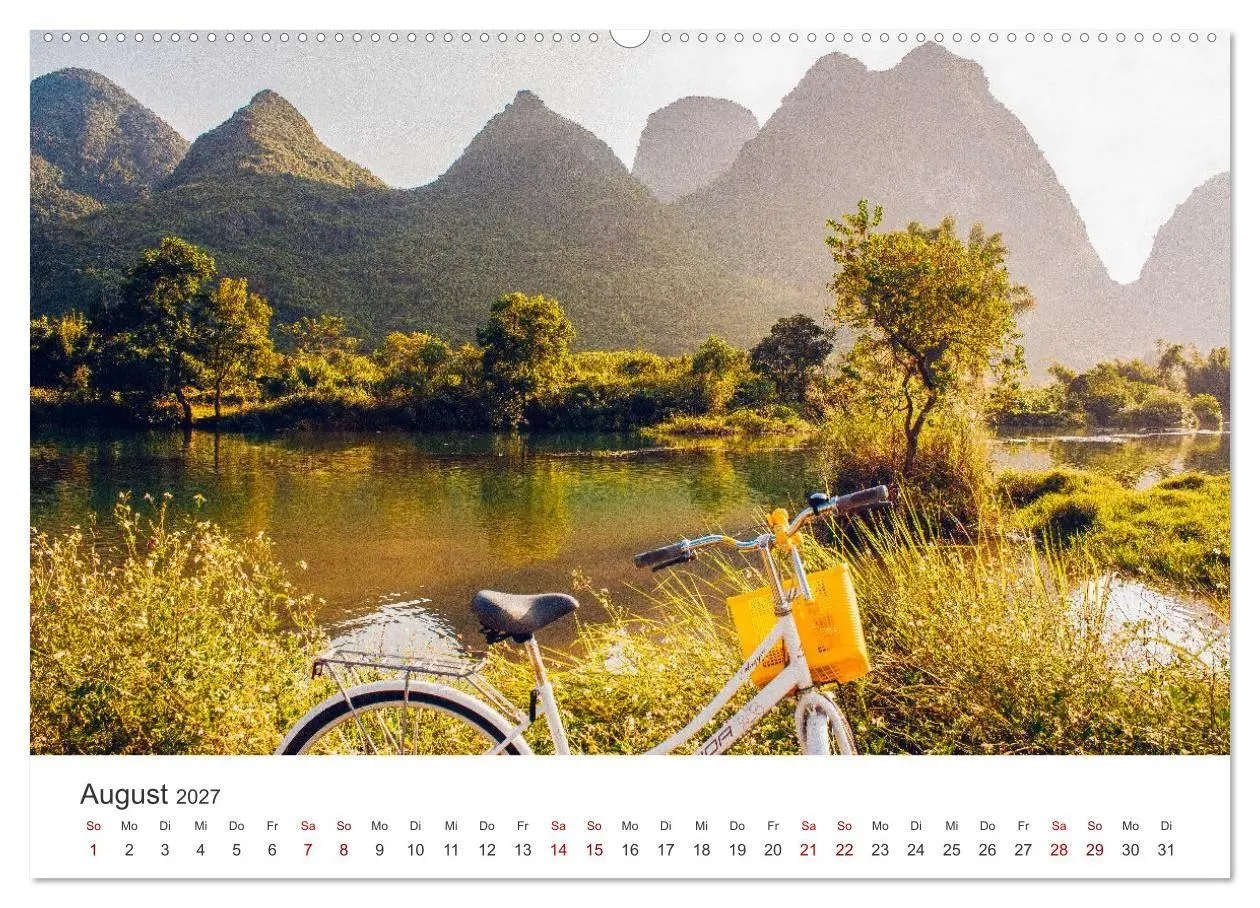 Bild: 9783569343603 | Radtouren - Weil Fahrrad fahren das schönste ist. (Wandkalender...