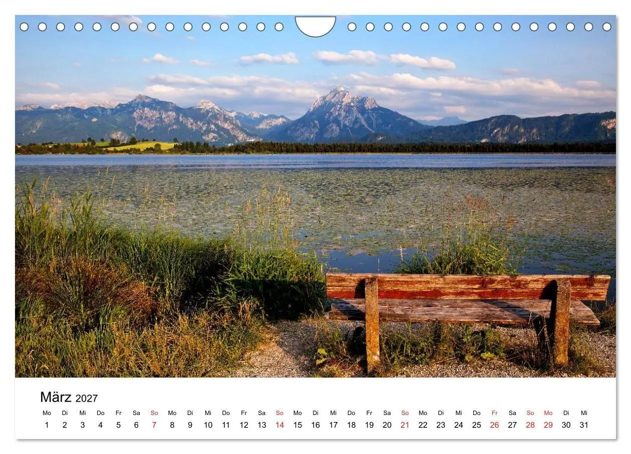 Bild: 9783569893603 | Hopfensee - Riviera des Allgäus (Wandkalender 2027 DIN A4 quer),...