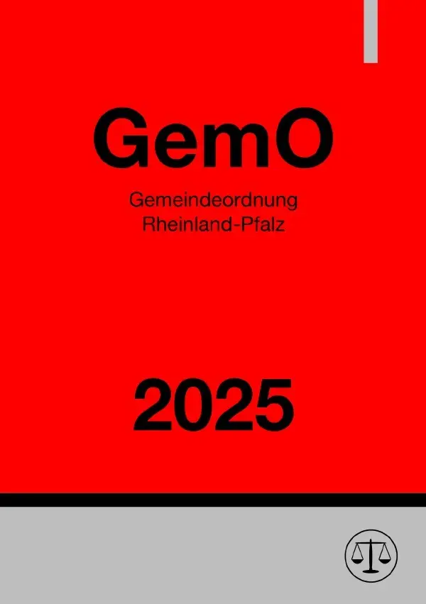 Cover: 9783819053603 | Gemeindeordnung Rheinland-Pfalz - GemO RLP 2025 | DE | Ronny Studier