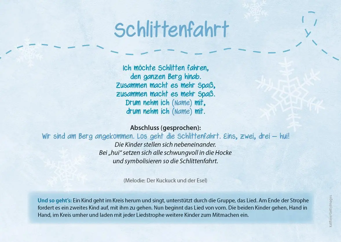 Bild: 9783960463603 | Die Kita-Jahreszeiten-Karten: 32 Spiellieder für den Winter | Eimler