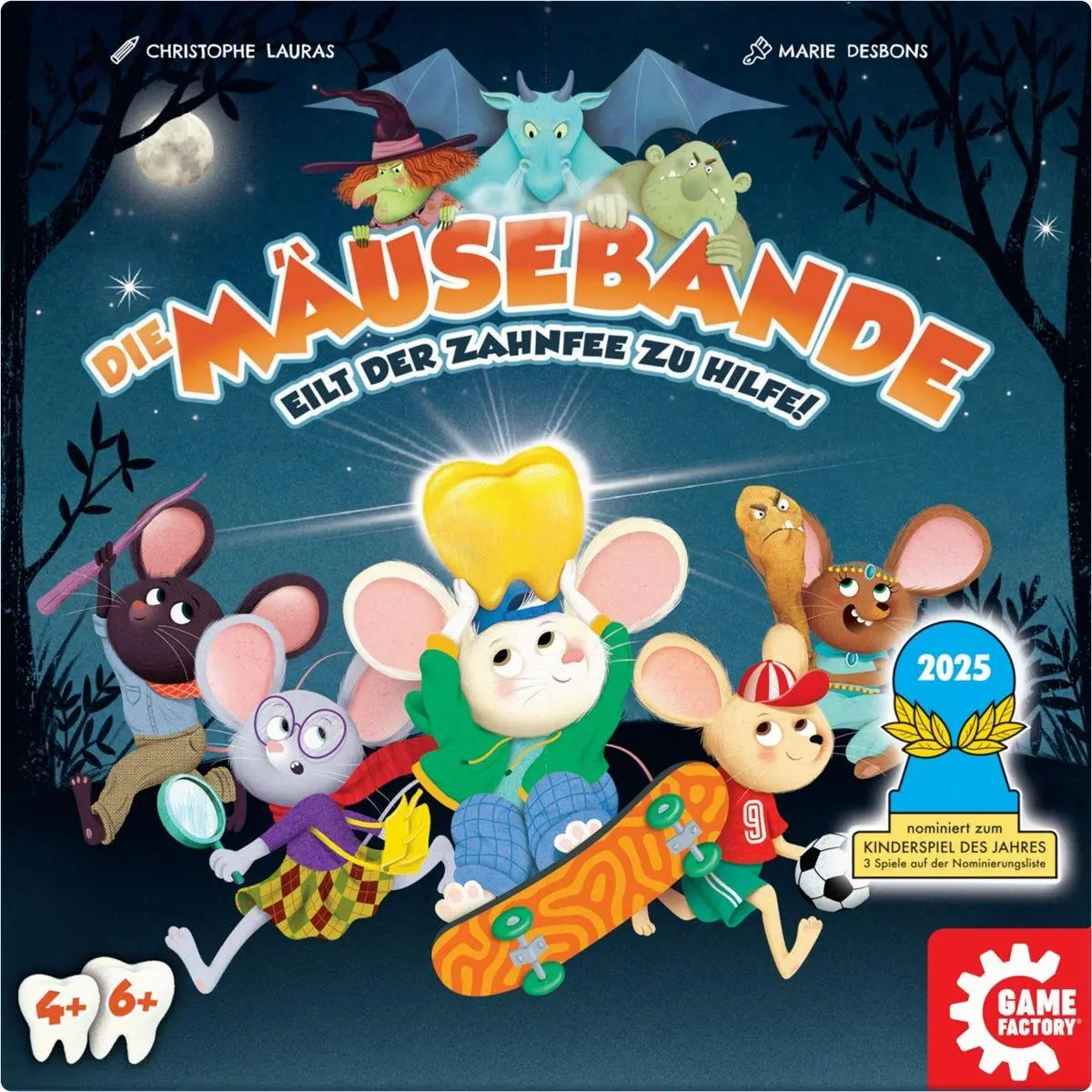 Bild: 7640142763703 | Die Mäusebande | Herausgegeben von GAME FACTORY | Spiel | 646058