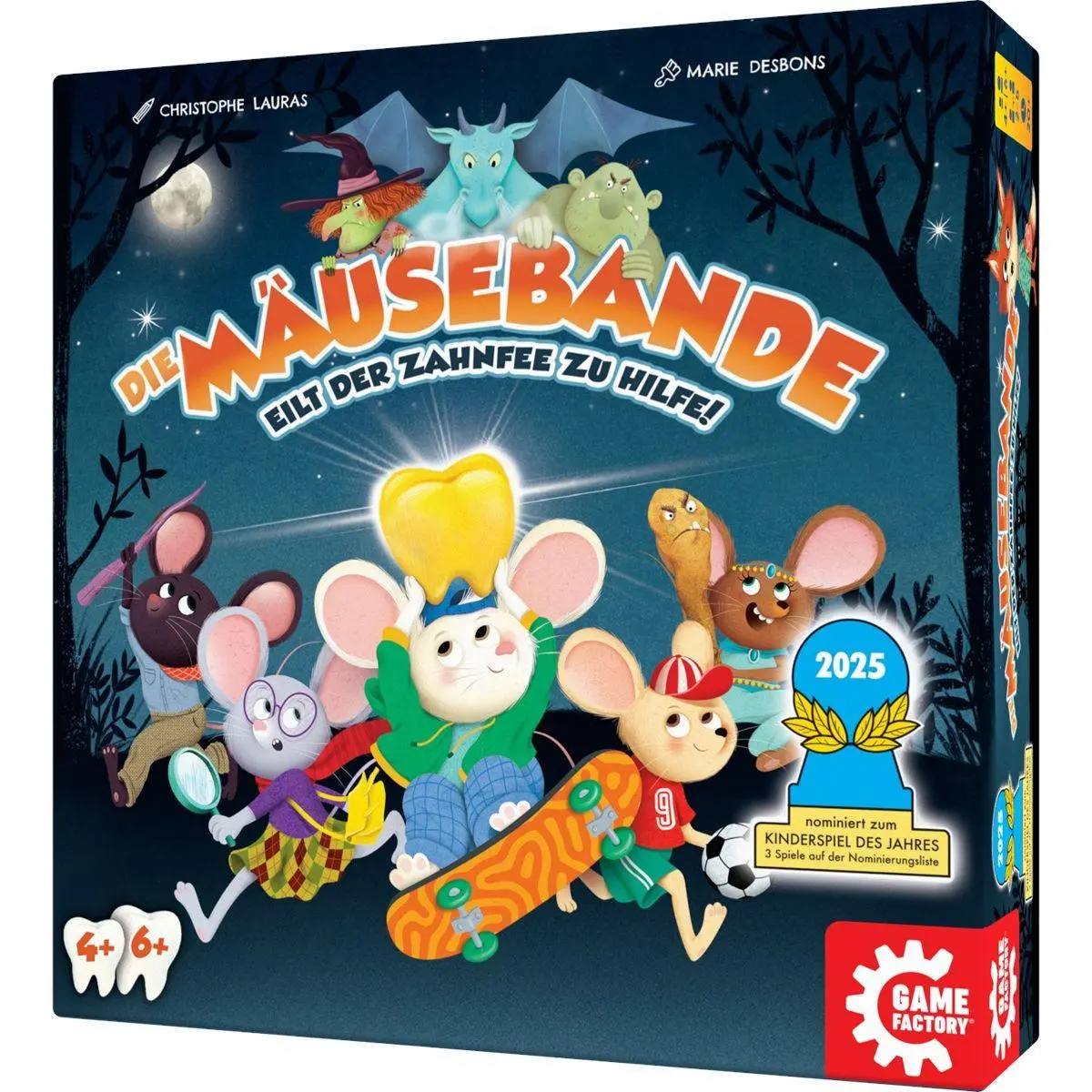 Bild: 7640142763703 | Die Mäusebande | Herausgegeben von GAME FACTORY | Spiel | 646058