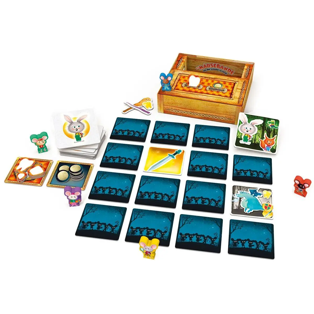 Bild: 7640142763703 | Die Mäusebande | Herausgegeben von GAME FACTORY | Spiel | 646058