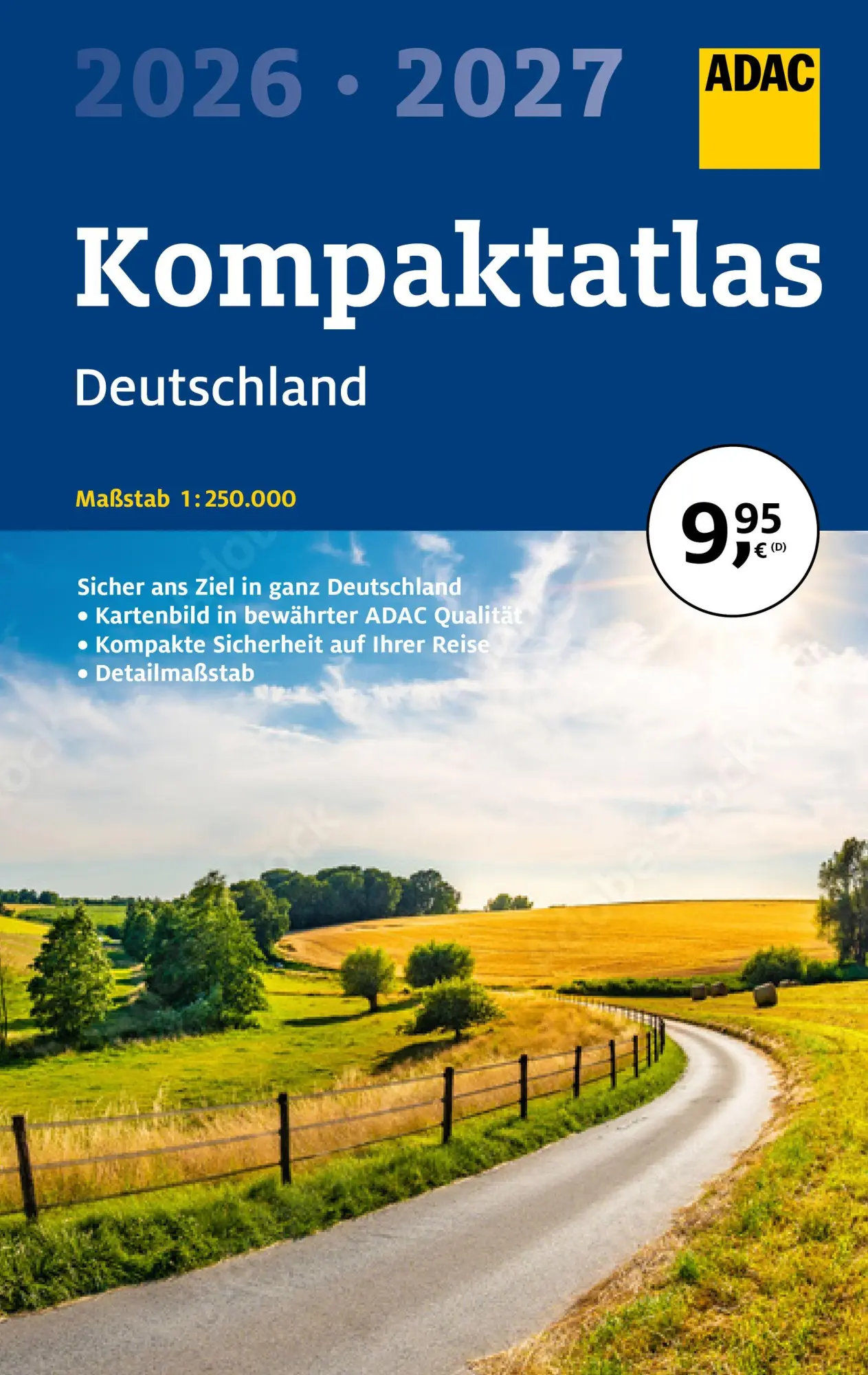 Cover: 9783826423703 | ADAC Kompaktatlas 2026/2027 Deutschland 1:250.000 | Taschenbuch | 2025
