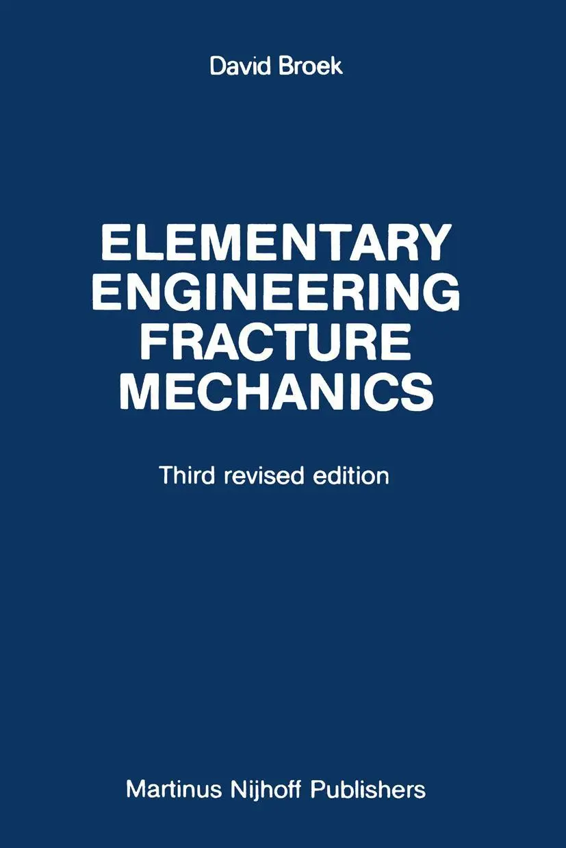 Cover: 9789401183703 | Elementary engineering fracture mechanics | David Broek | Taschenbuch Cover: 9789401183703 | Elementary engineering fracture mechanics | David Broek | Taschenbuch