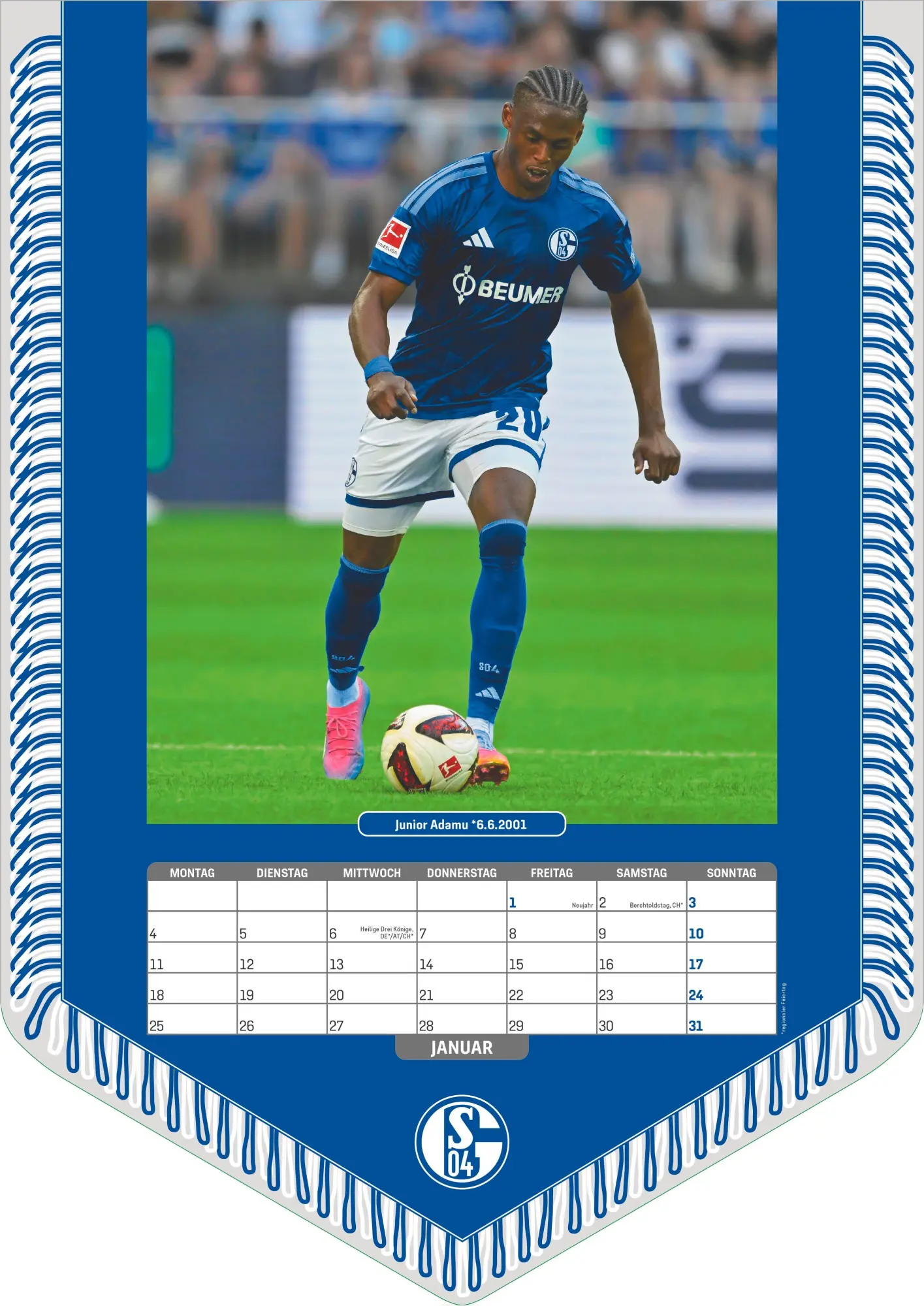 Bild: 4069095013803 | FC Schalke 04 2027 | Neumann Verlage GmbH &amp; Co KG | Kalender | 14 S.