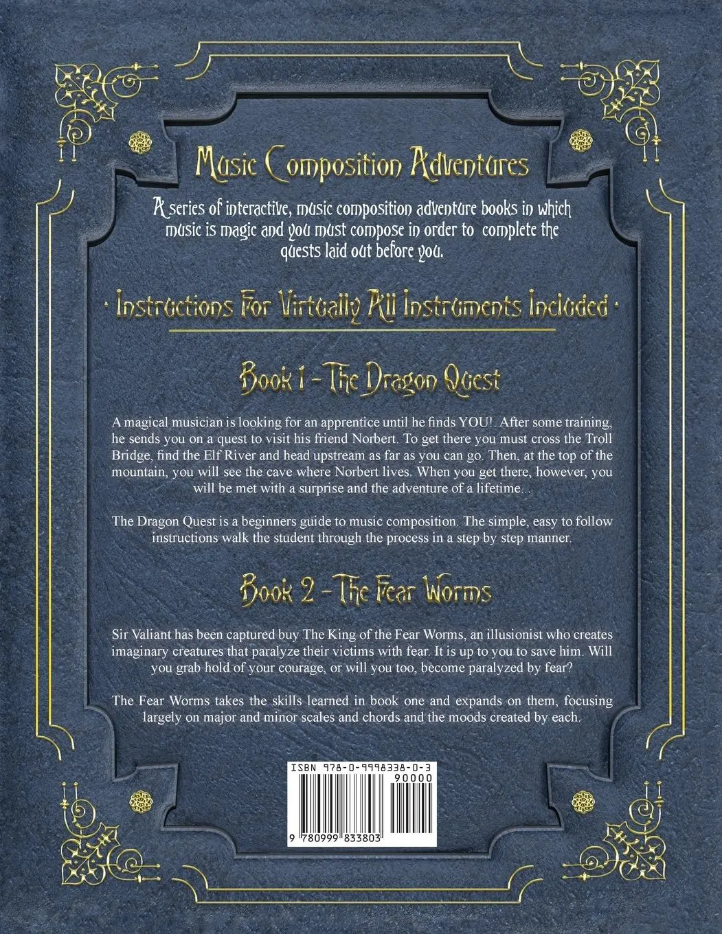Rückseite: 9780999833803 | The Dragon Quest | A Music Composition Adventure | Ereddia Ben | Buch